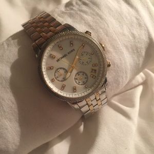 Michael Kors Two tone watch